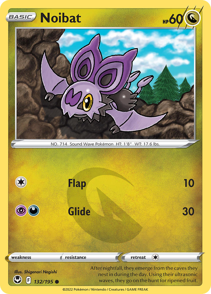 Noibat 132/195 - POKEMON SWORD & SHIELD: SILVER TEMPEST