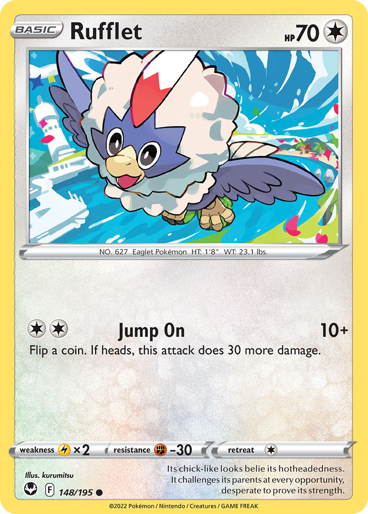 Rufflet 148/195 - POKEMON SWORD & SHIELD: SILVER TEMPEST