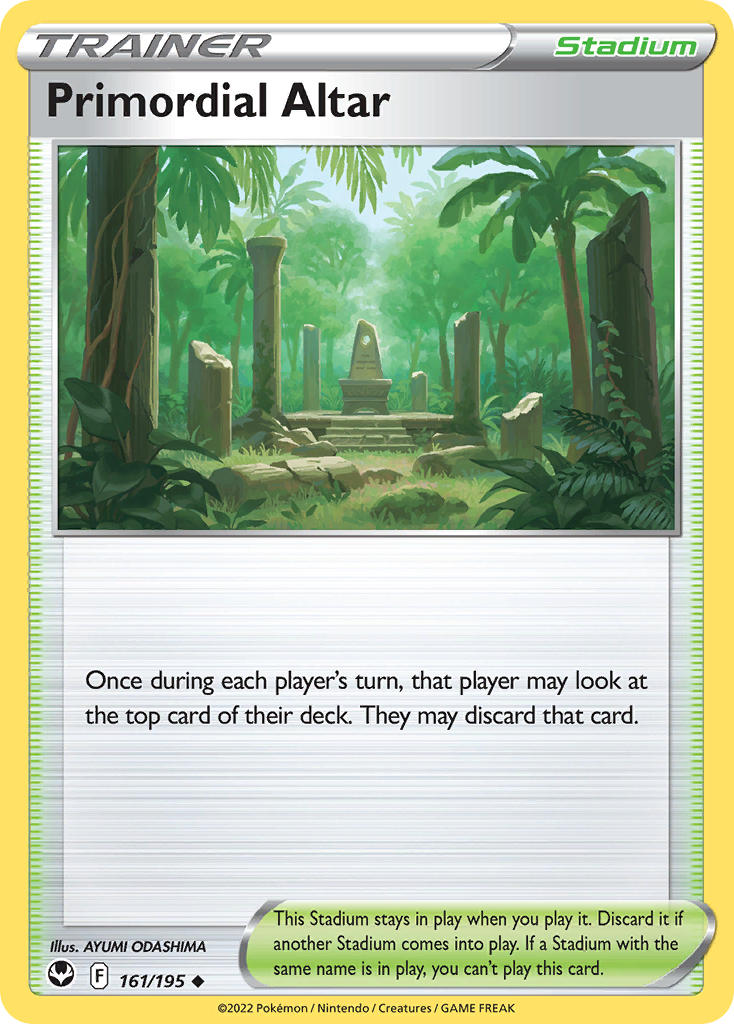 Primordial Altar 161/195 - POKEMON SWORD & SHIELD: SILVER TEMPEST