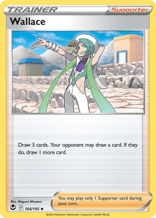 Wallace 166/195 - POKEMON SWORD & SHIELD: SILVER TEMPEST
