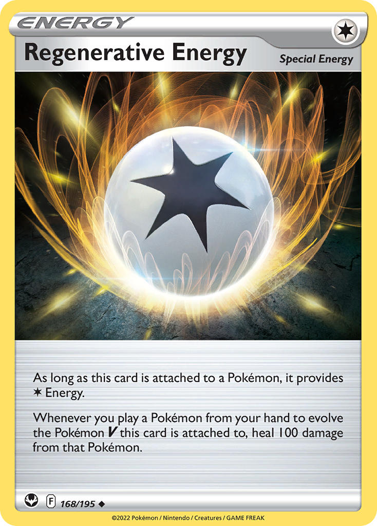Regenerative Energy 168/195 - POKEMON SWORD & SHIELD: SILVER TEMPEST
