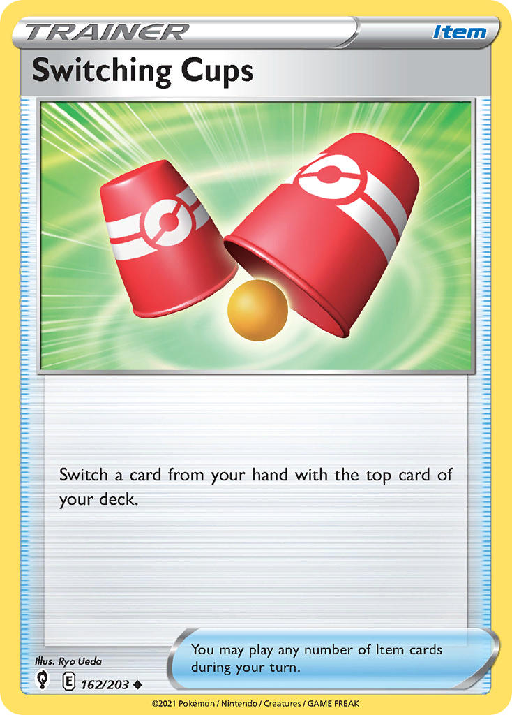 Switching Cups 162/203 - POKEMON SWORD & SHIELD: EVOLVING SKIES