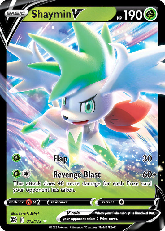 Shaymin V 013/172 - POKEMON SWORD & SHIELD: BRILLIANT STARS