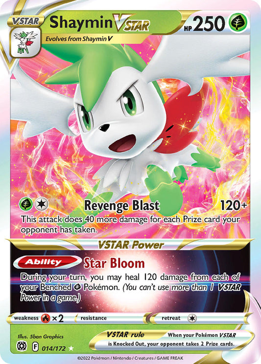 Shaymin VSTAR 014/172 - POKEMON SWORD & SHIELD: BRILLIANT STARS