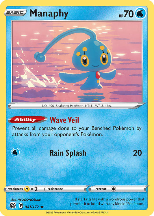 Manaphy 041/172 - POKEMON SWORD & SHIELD: BRILLIANT STARS