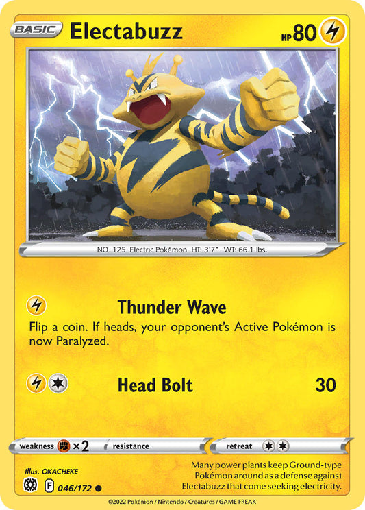 Electabuzz 046/172 - POKEMON SWORD & SHIELD: BRILLIANT STARS
