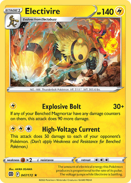 Electivire 047/172 - POKEMON SWORD & SHIELD: BRILLIANT STARS