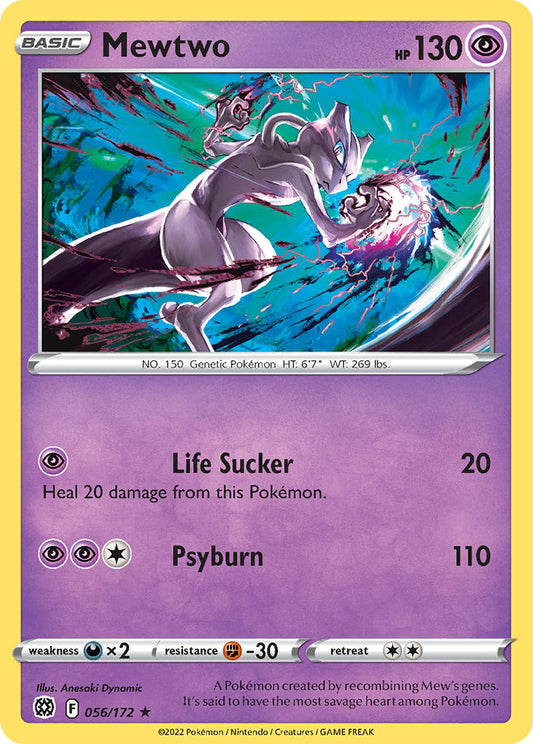 Mewtwo 056/172 - POKEMON SWORD & SHIELD: BRILLIANT STARS
