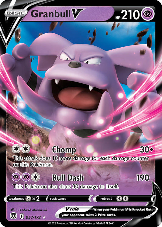Granbull V 057/172 - POKEMON SWORD & SHIELD: BRILLIANT STARS