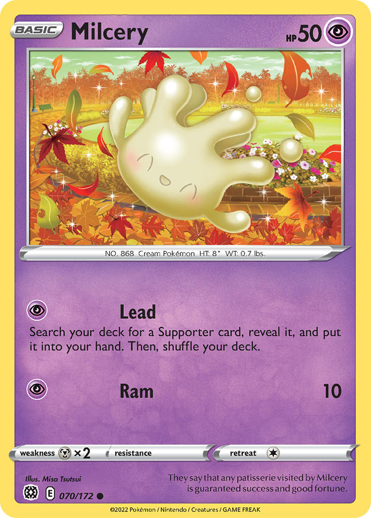 Milcery 070/172 - POKEMON SWORD & SHIELD: BRILLIANT STARS