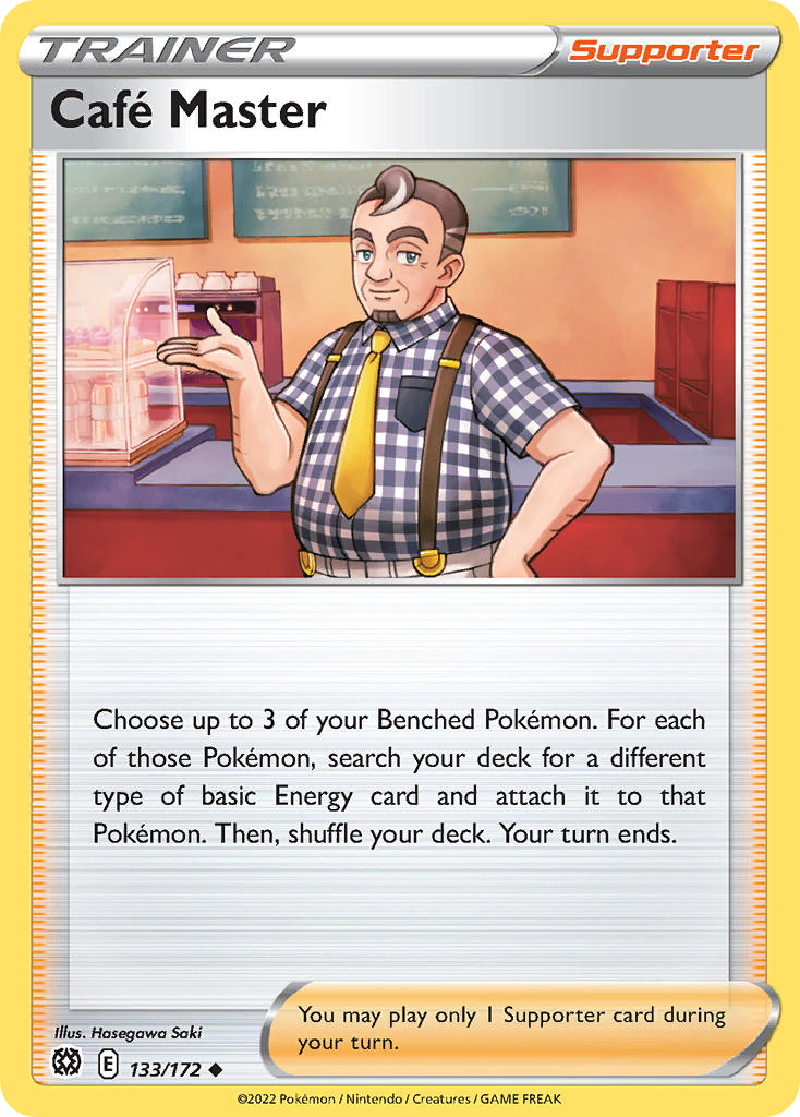 Café Master 133/172 - POKEMON SWORD & SHIELD: BRILLIANT STARS