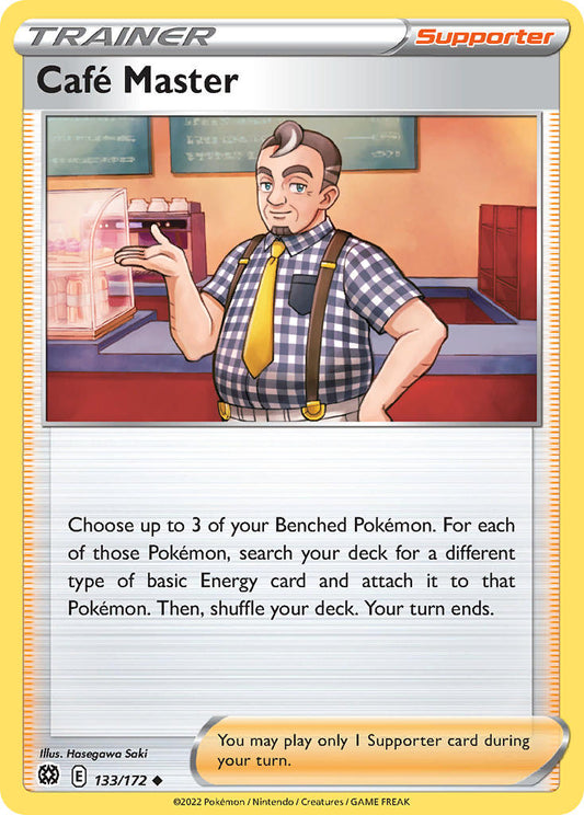 Café Master 133/172 - POKEMON SWORD & SHIELD: BRILLIANT STARS