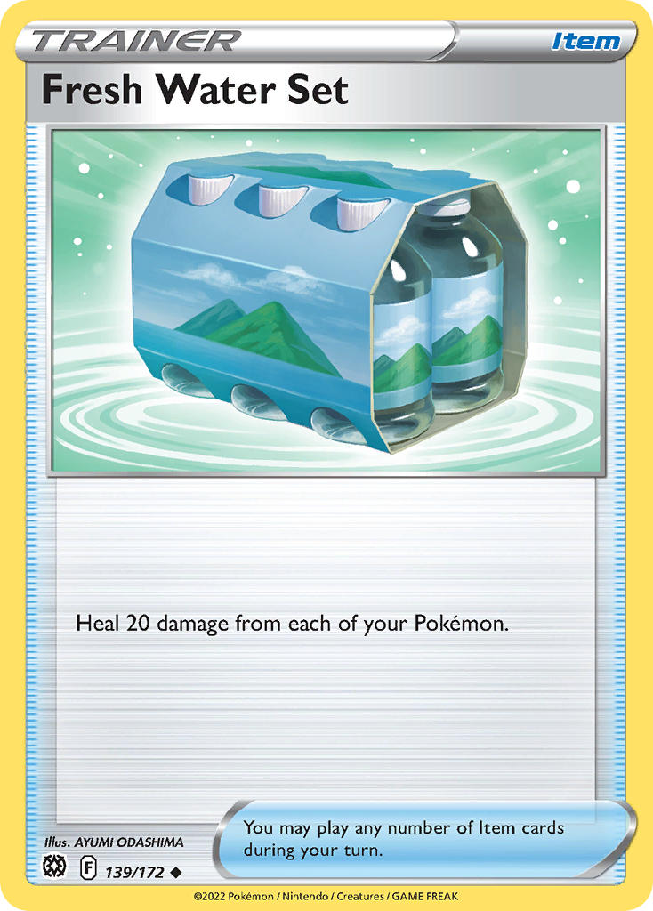 Fresh Water Set 139/172 - POKEMON SWORD & SHIELD: BRILLIANT STARS