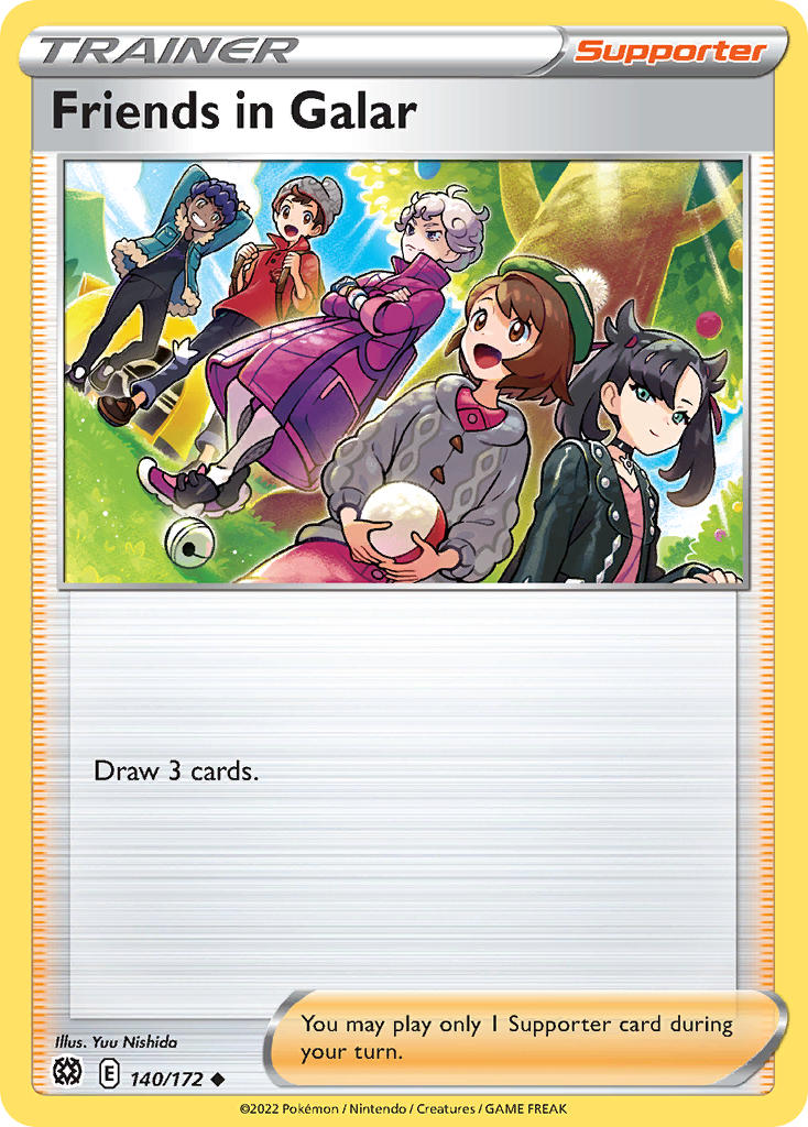 Friends in Galar 140/172 - POKEMON SWORD & SHIELD: BRILLIANT STARS