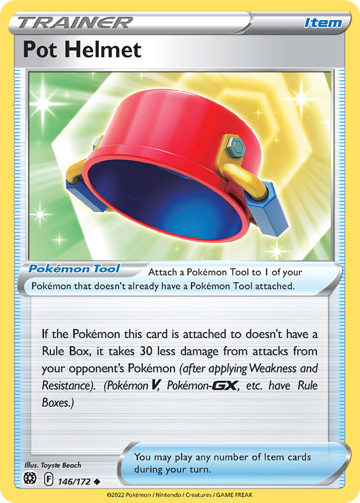 Pot Helmet 146/172 - POKEMON SWORD & SHIELD: BRILLIANT STARS