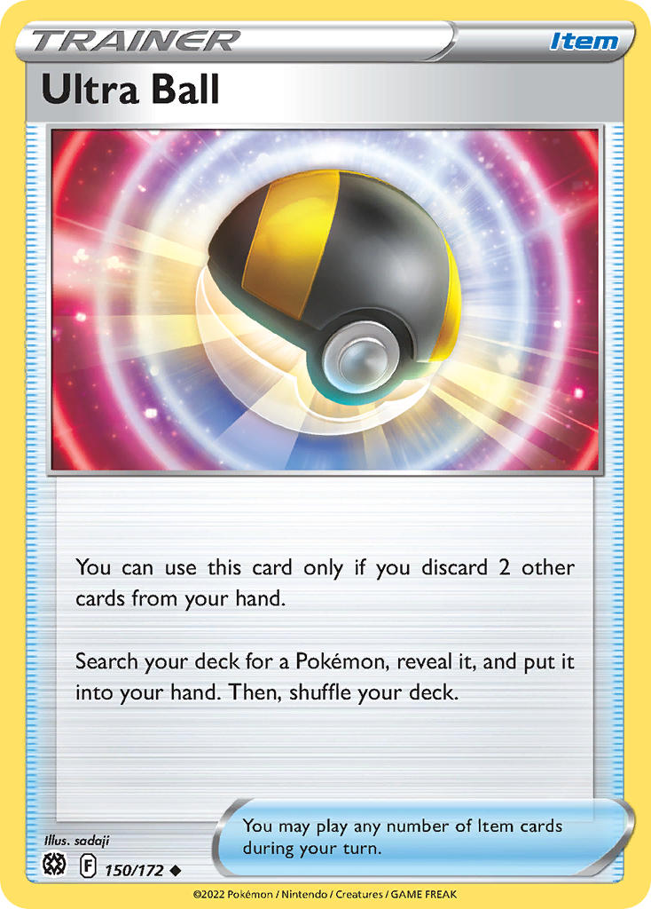 Ultra Ball 150/172 - POKEMON SWORD & SHIELD: BRILLIANT STARS