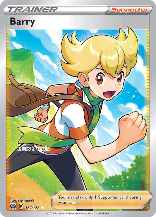 Barry 167/172 - POKEMON SWORD & SHIELD: BRILLIANT STARS