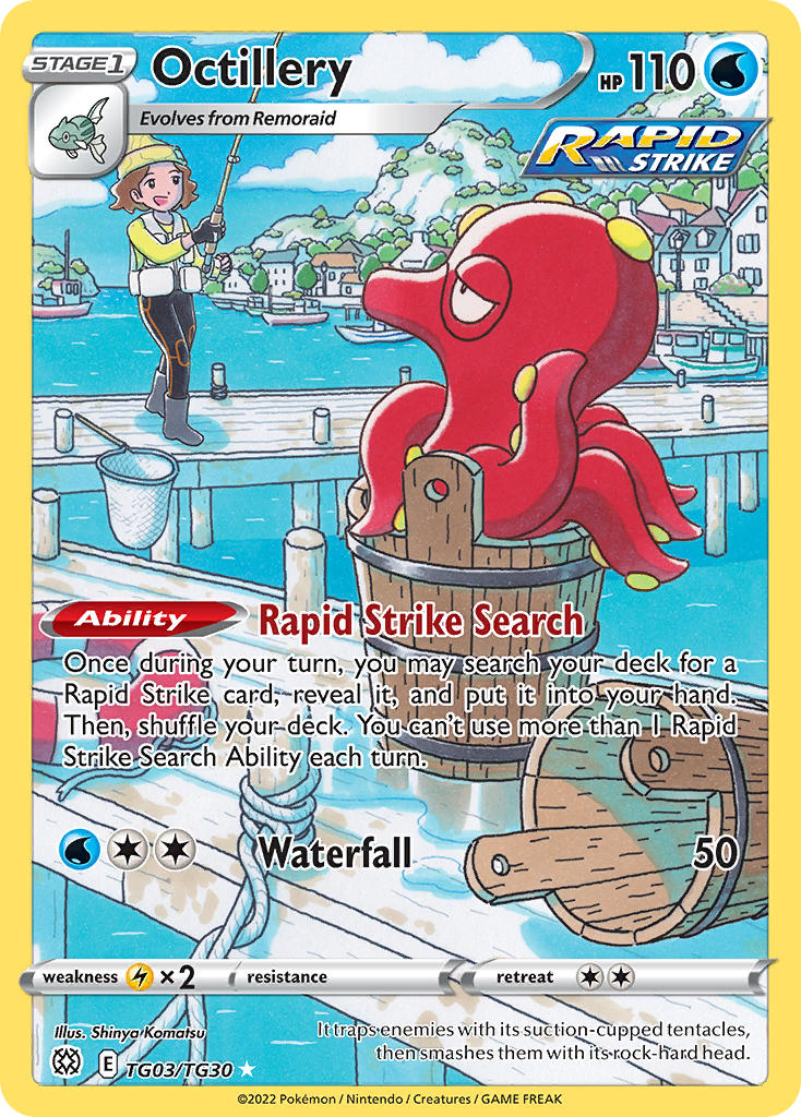 Octillery TG03/TG30 - POKEMON SWORD & SHIELD: BRILLIANT STARS | TRAINER GALLERY