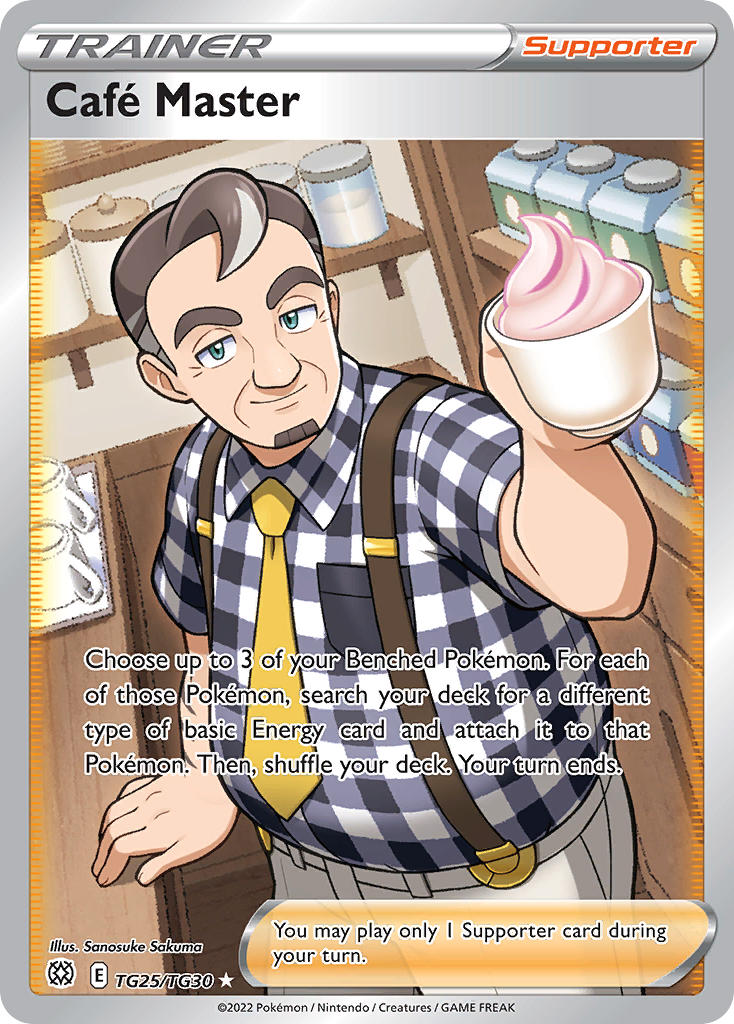 Café Master TG25/TG30 - POKEMON SWORD & SHIELD: BRILLIANT STARS | TRAINER GALLERY