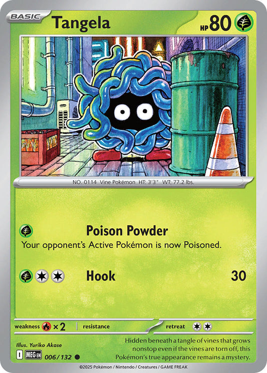 006/132 Tangela - MEGA EVOLUTION: BASE SET - Pokemon Single Card