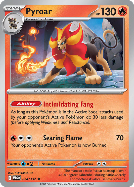 025/132 Volcanion - MEGA EVOLUTION: BASE SET - Pokemon Single Card