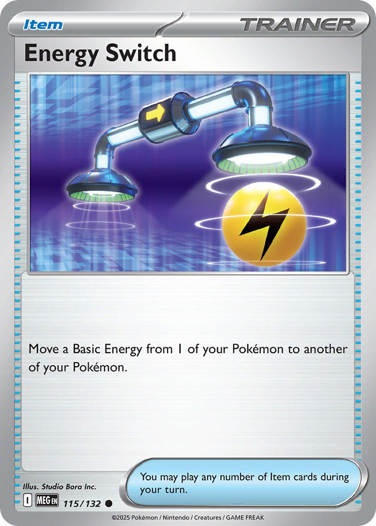 115/132 Energy Switch - MEGA EVOLUTION: BASE SET - Pokemon Single Card
