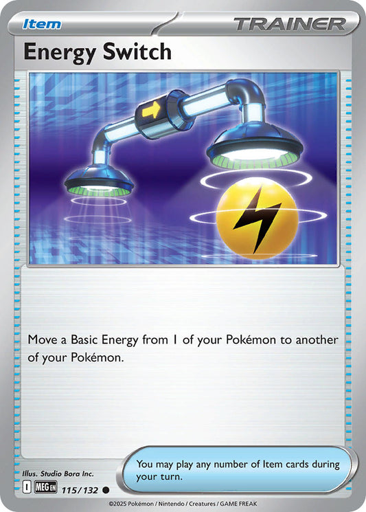 115/132 Energy Switch - MEGA EVOLUTION: BASE SET - Pokemon Single Card