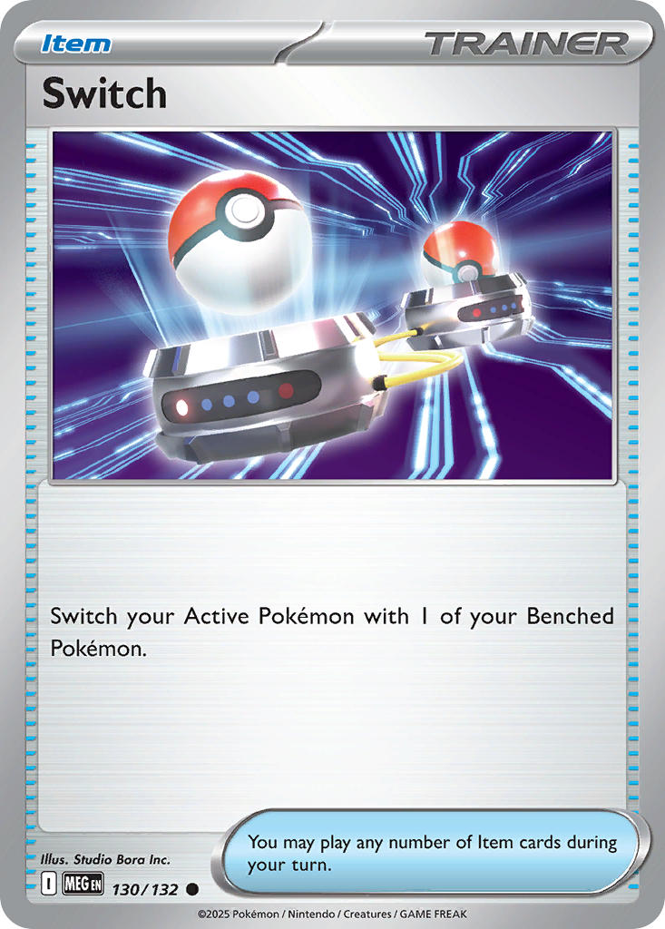 130/132 Switch - MEGA EVOLUTION: BASE SET - Pokemon Single Card
