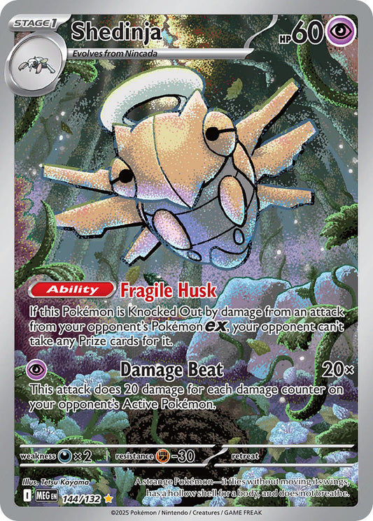 144/132 Shedinja - MEGA EVOLUTION: BASE SET - Pokemon Single Card