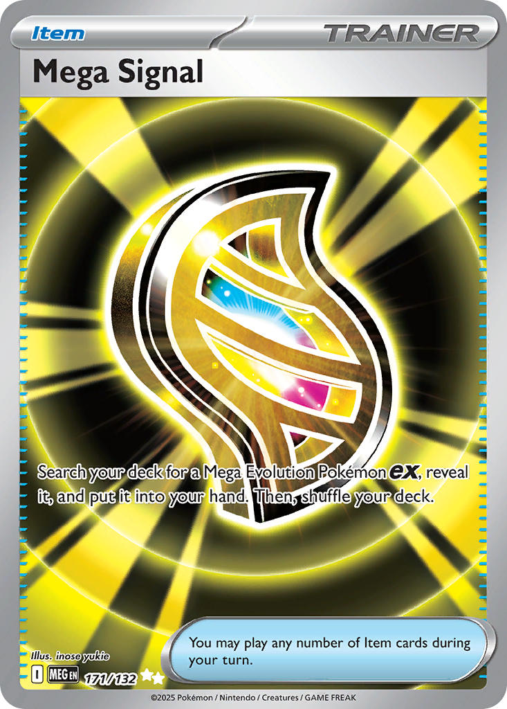 171/132 Mega Signal - MEGA EVOLUTION: BASE SET - Pokemon Single Card