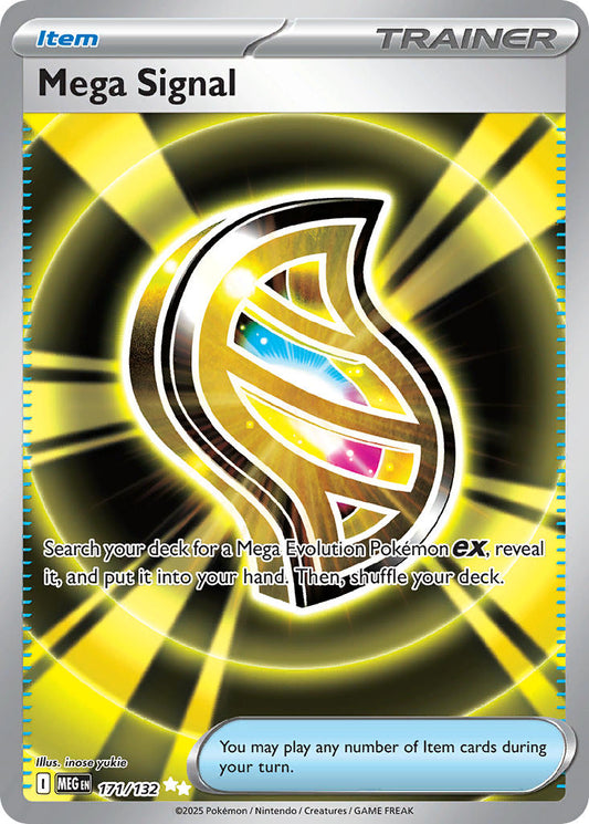 171/132 Mega Signal - MEGA EVOLUTION: BASE SET - Pokemon Single Card