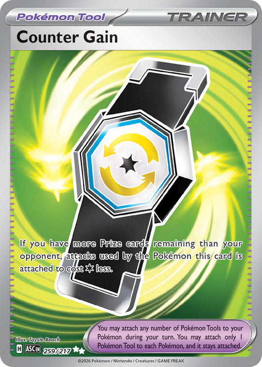 Counter Gain 259/217 - POKEMON MEGA EVOLUTION: ASCENDED HEROES
