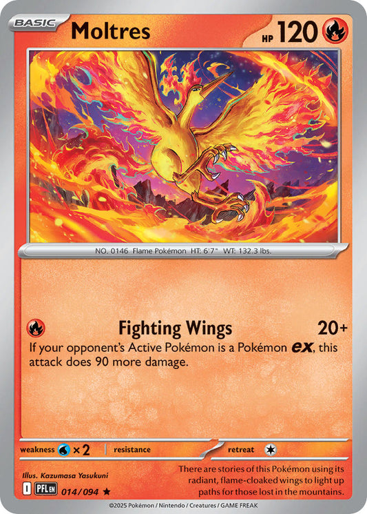 Moltres 014/094 - POKEMON MEGA EVOLUTION: PHANTASMAL FLAMES