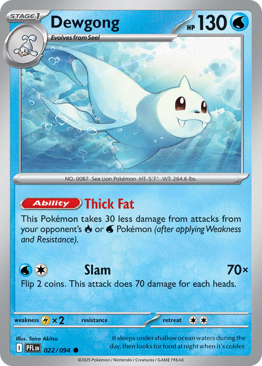 Dewgong 022/094 - POKEMON MEGA EVOLUTION: PHANTASMAL FLAMES