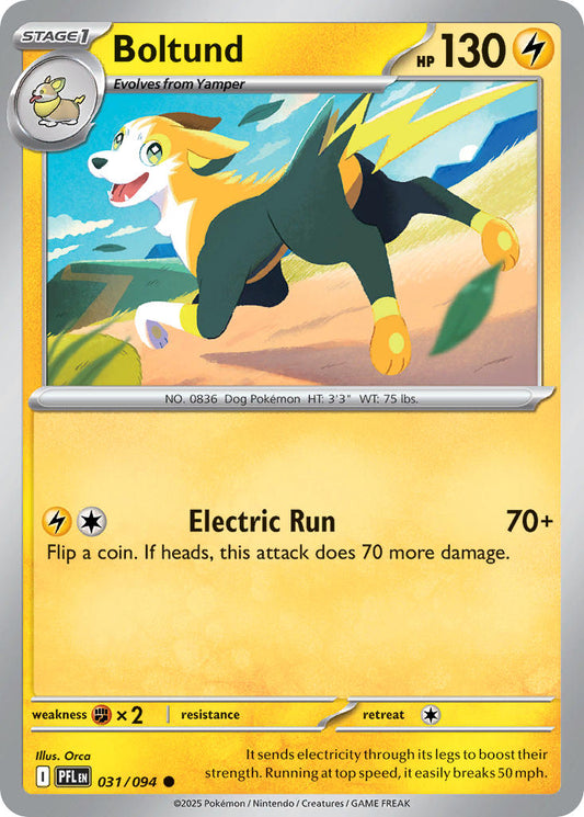 Boltund 031/094 - POKEMON MEGA EVOLUTION: PHANTASMAL FLAMES