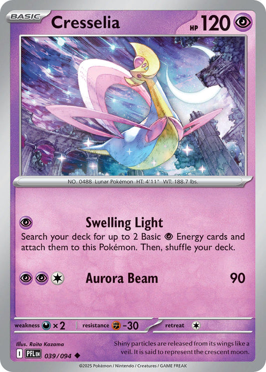 Cresselia 039/094 - POKEMON MEGA EVOLUTION: PHANTASMAL FLAMES