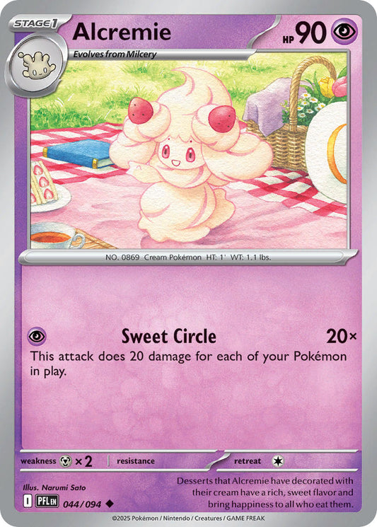 Alcremie 044/094 - POKEMON MEGA EVOLUTION: PHANTASMAL FLAMES