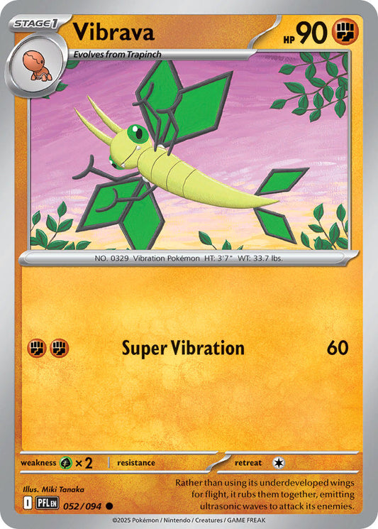 Vibrava 052/094 - POKEMON MEGA EVOLUTION: PHANTASMAL FLAMES