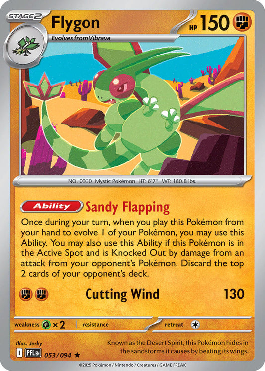 Flygon 053/094 - POKEMON MEGA EVOLUTION: PHANTASMAL FLAMES