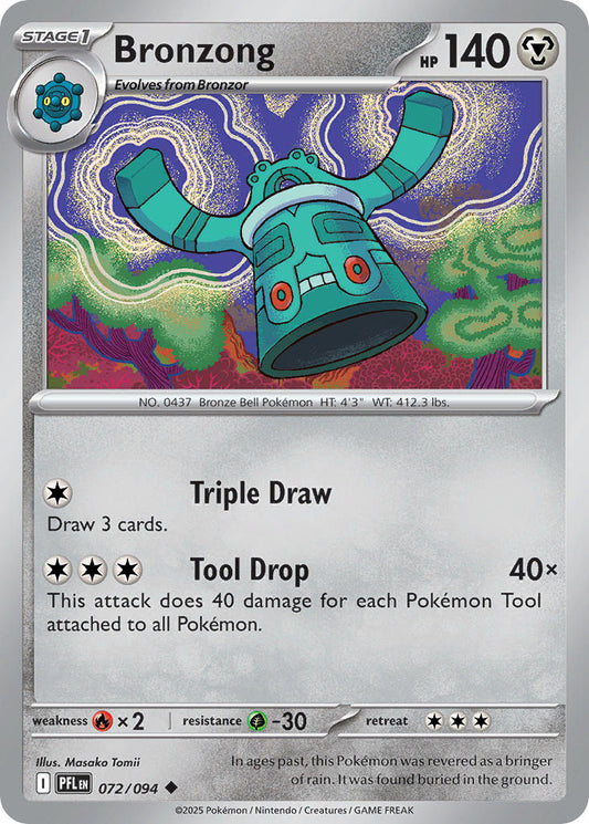Bronzong 072/094 - POKEMON MEGA EVOLUTION: PHANTASMAL FLAMES