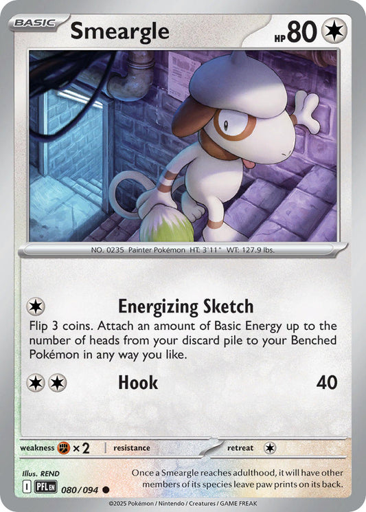Smeargle 080/094 - POKEMON MEGA EVOLUTION: PHANTASMAL FLAMES