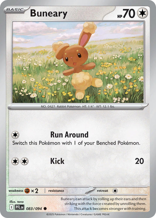 Buneary 083/094 - POKEMON MEGA EVOLUTION: PHANTASMAL FLAMES