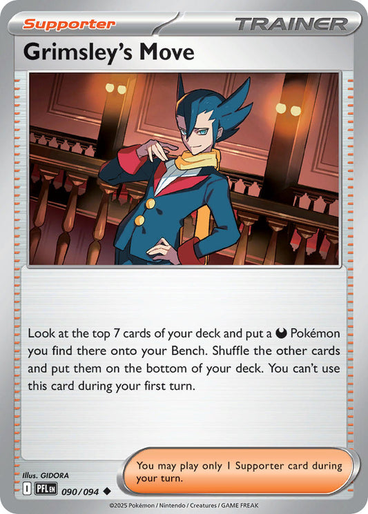 Grimsley's Move 090/094 - POKEMON MEGA EVOLUTION: PHANTASMAL FLAMES