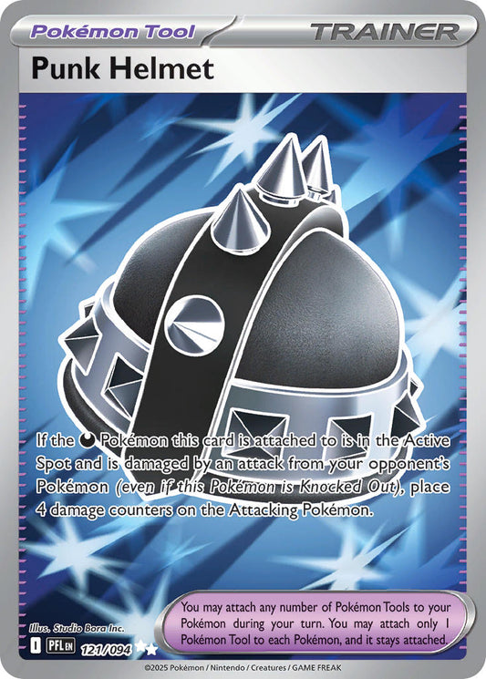 Punk Helmet 121/094 - POKEMON MEGA EVOLUTION: PHANTASMAL FLAMES - Pokemon Single Card