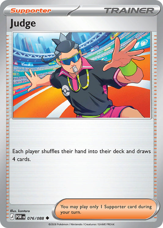 Judge 076/088 - POKEMON MEGA EVOLUTION: PERFECT ORDER