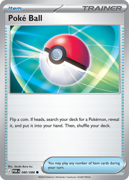 Poke Ball 080/088 - POKEMON MEGA EVOLUTION: PERFECT ORDER