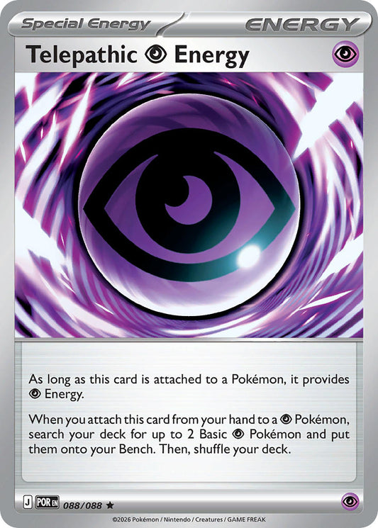 Growing Psychic Energy 088/088 - POKEMON MEGA EVOLUTION: PERFECT ORDER