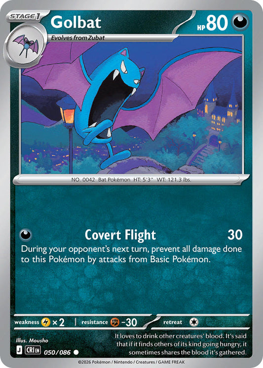Golbat 050/086 - POKEMON MEGA EVOLUTION: CHAOS RISING