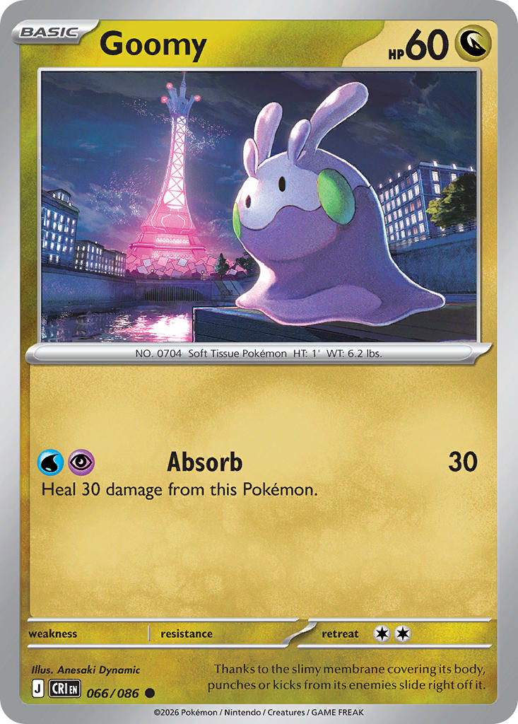 Goomy 066/086 - POKEMON MEGA EVOLUTION: CHAOS RISING