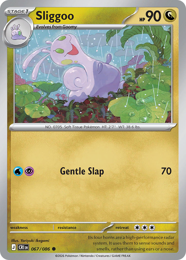 Sliggoo 067/086 - POKEMON MEGA EVOLUTION: CHAOS RISING